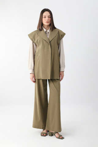 Torba Cepli Yelek Takım Vizon - 2