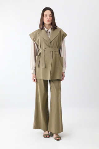 Torba Cepli Yelek Takım Vizon - 5