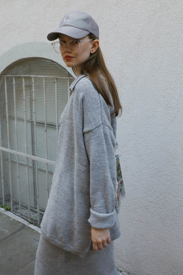 Triko İkili Takım Gri - 8