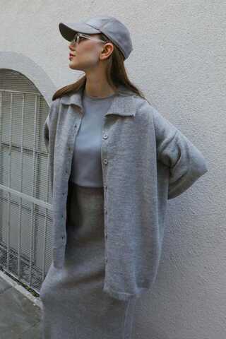 Triko İkili Takım Gri - 10