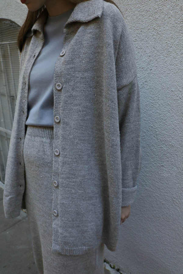 Triko İkili Takım Gri - 11