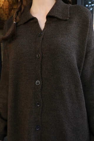 Triko İkili Takım Kahverengi - 10