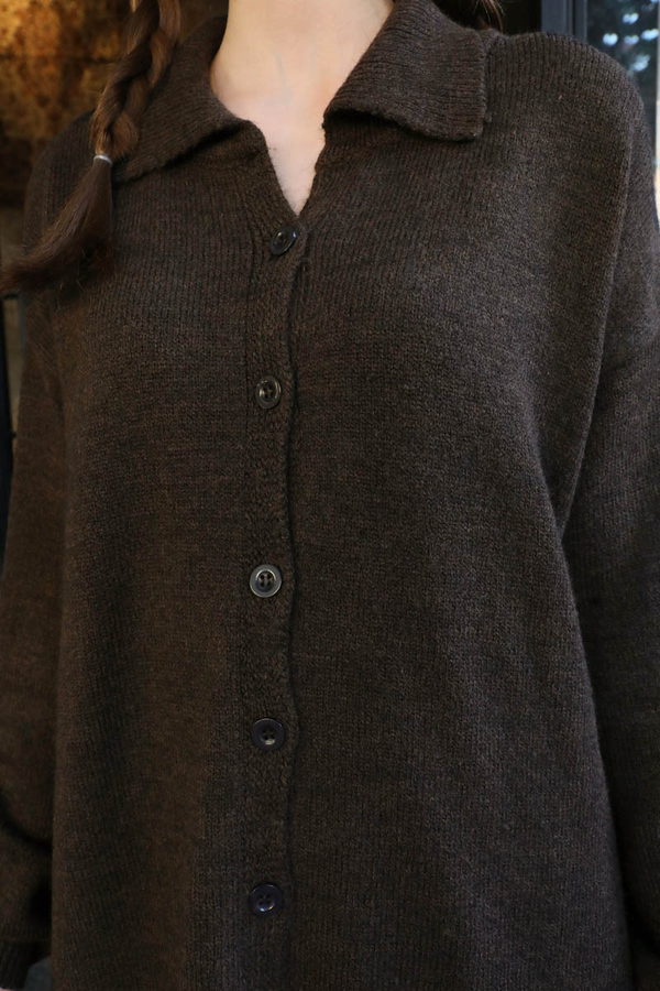 Triko İkili Takım Kahverengi - 10