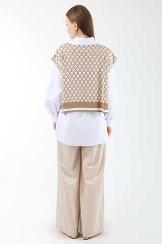 Triko Yelekli Tunik Takım Taş - 6