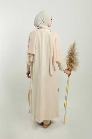 Tulumlu Abaya Takım Taş - 10