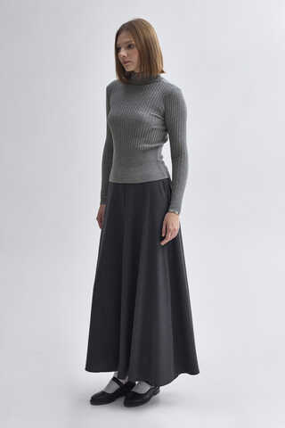 Turtleneck Premium Knit Body Grey - 6