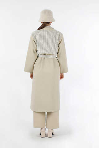 Tüvit Detaylı Kruvaze Kaban Taş - 6