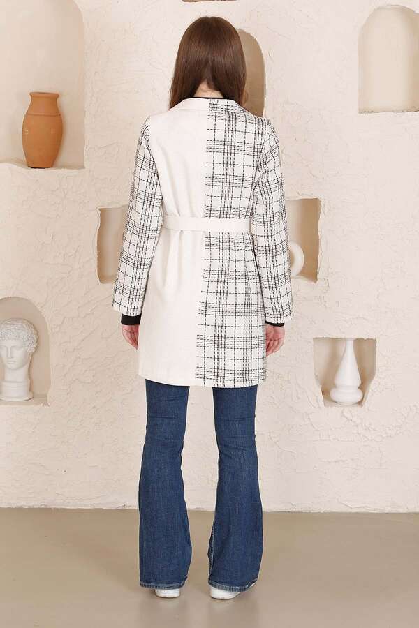 Tüvit Duo Blazer Ceket Ekru - 5