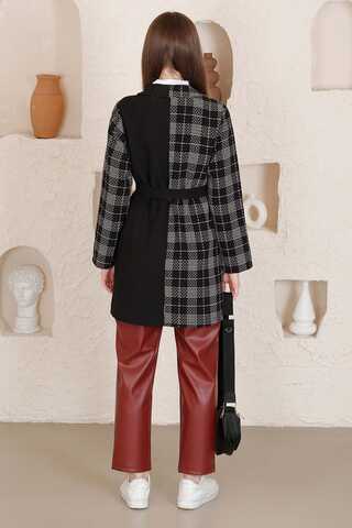 Tüvit Duo Blazer Ceket Siyah - 5