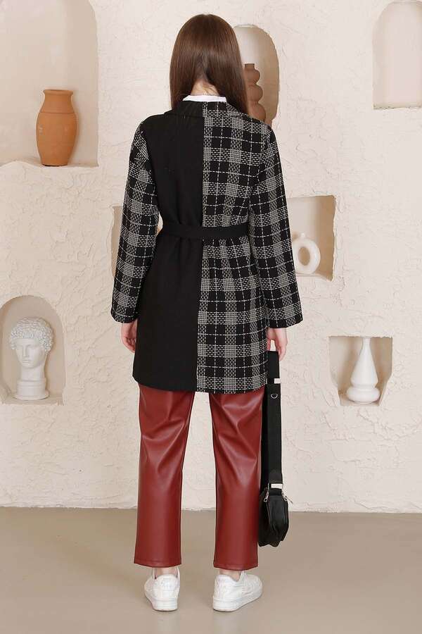 Tüvit Duo Blazer Ceket Siyah - 5