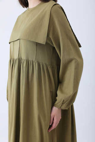 Tüzün Aller Detaylı Elbise Haki - 18