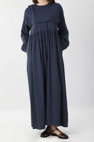 Tüzün Aller Detaylı Elbise Lacivert - 6