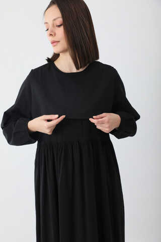 Tüzün Aller Detaylı Elbise Siyah - 6