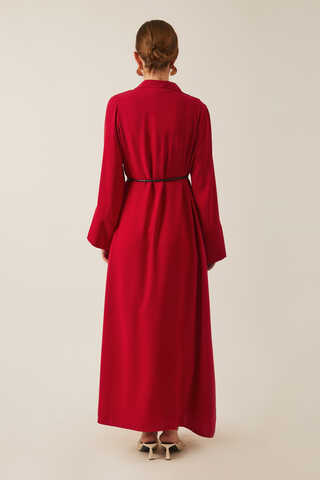 Umay Abaya Takım Kırmızı - 10