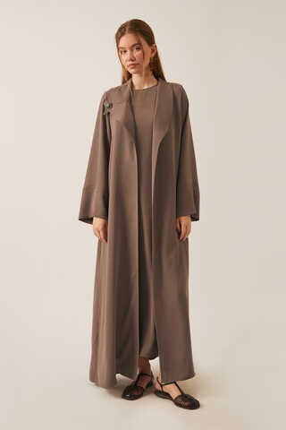 Umay Abaya Takım Koyu Vizon - 1