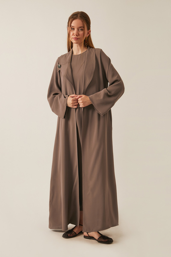 Umay Abaya Takım Koyu Vizon - 2