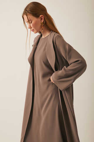 Umay Abaya Takım Koyu Vizon - 3