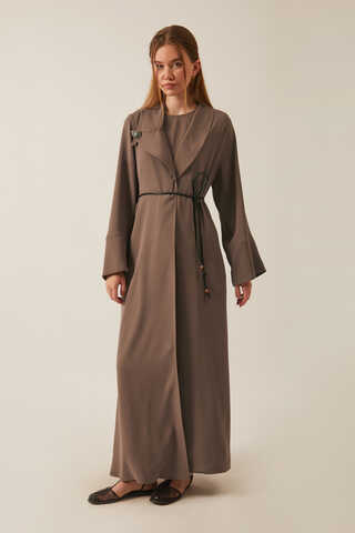 Umay Abaya Takım Koyu Vizon - 4