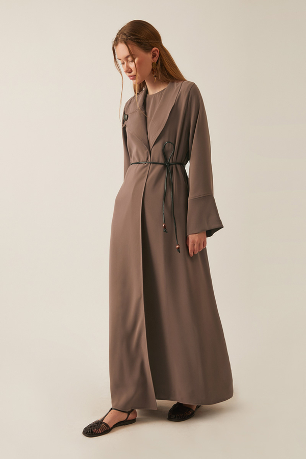 Umay Abaya Takım Koyu Vizon - 6