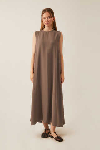 Umay Abaya Takım Koyu Vizon - 5