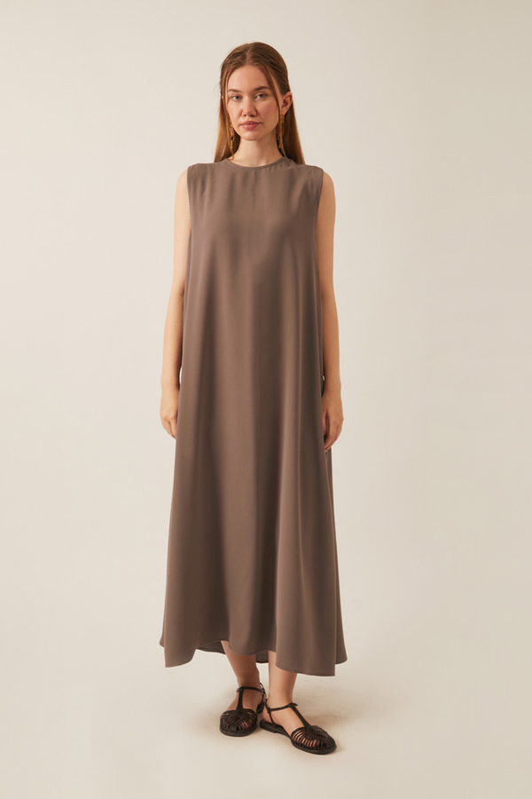 Umay Abaya Takım Koyu Vizon - 5