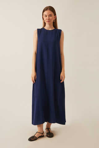 Umay Abaya Takım Lacivert - 8