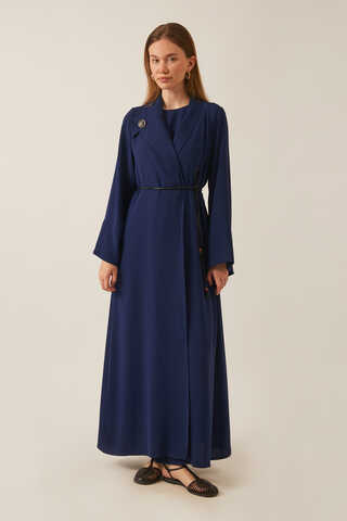 Umay Abaya Takım Lacivert - 3