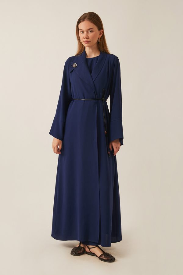 Umay Abaya Takım Lacivert - 3