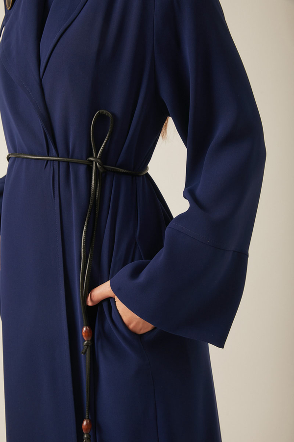 Umay Abaya Takım Lacivert - 5