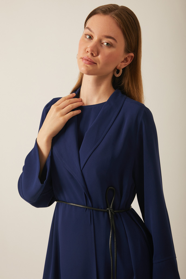Umay Abaya Takım Lacivert - 7