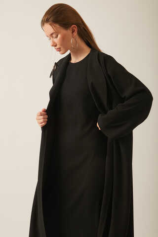 Umay Abaya Takım Siyah - 3