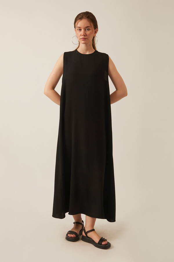 Umay Abaya Takım Siyah - 7