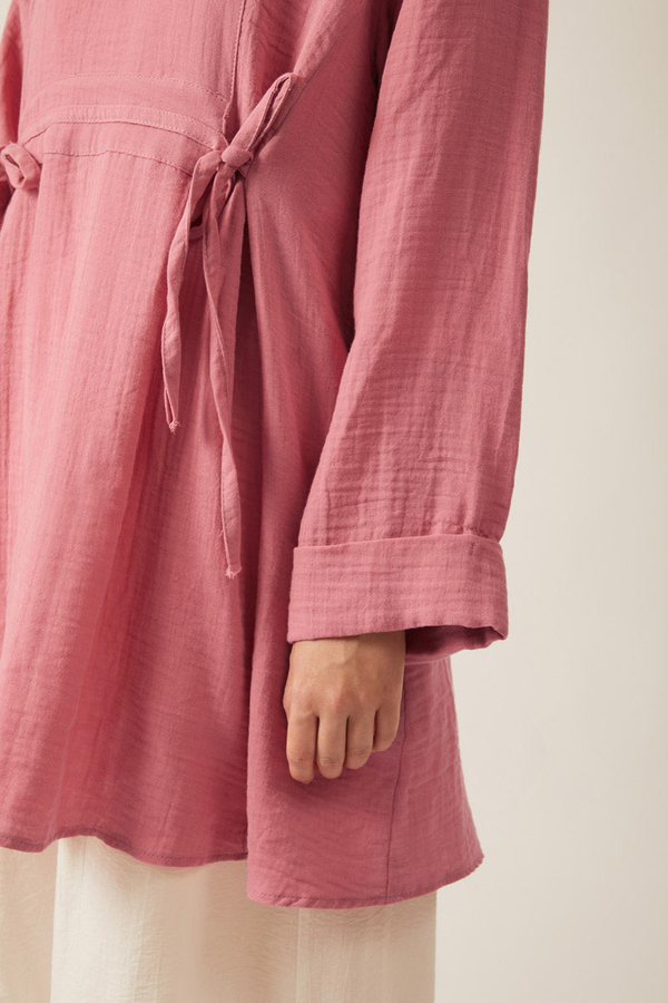 Ünsa Muslin Tunic Pink - 21