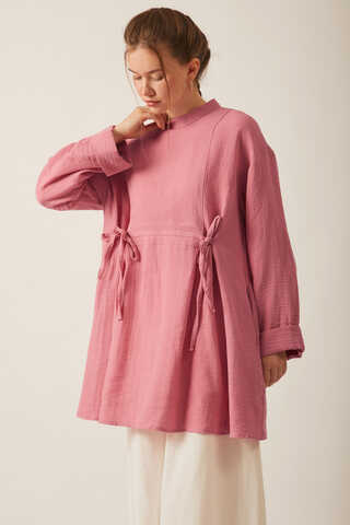 Ünsa Muslin Tunic Pink - 18