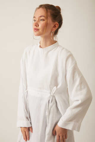 Ünsa Muslin Tunic White - 1