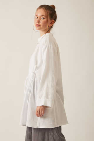 Ünsa Muslin Tunic White - 6