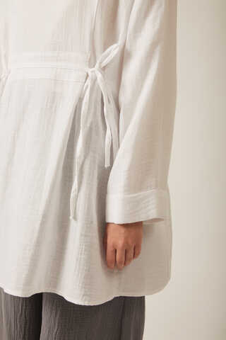 Ünsa Muslin Tunic White - 9
