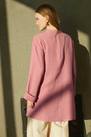 Ünsa Müslin Tunik Pembe - 10