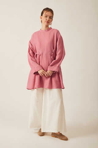 Ünsa Müslin Tunik Pembe - 13