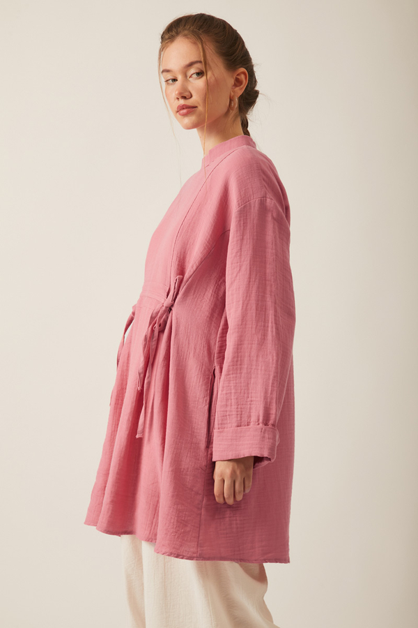 Ünsa Müslin Tunik Pembe - 17