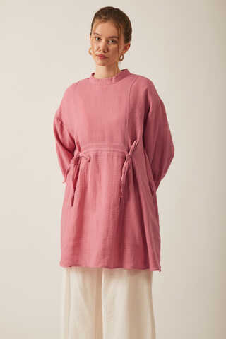 Ünsa Müslin Tunik Pembe - 15
