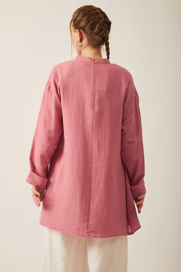 Ünsa Müslin Tunik Pembe - 20