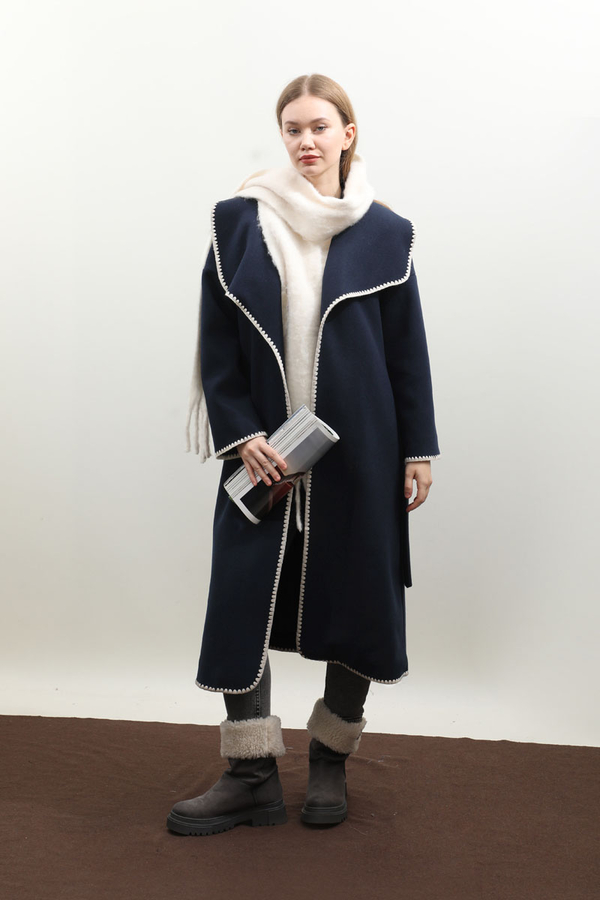 Uzun Çoban Kaban Lacivert - 2