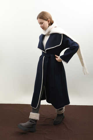 Uzun Çoban Kaban Lacivert - 1