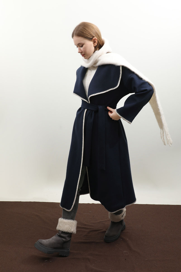 Uzun Çoban Kaban Lacivert - 1