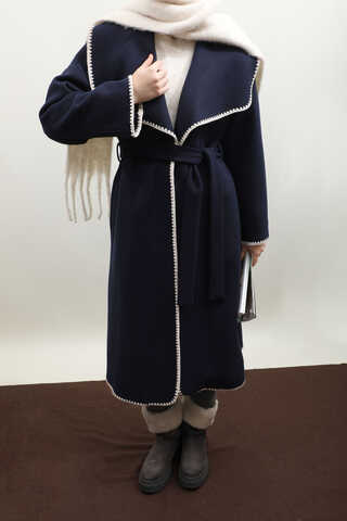 Uzun Çoban Kaban Lacivert - 4