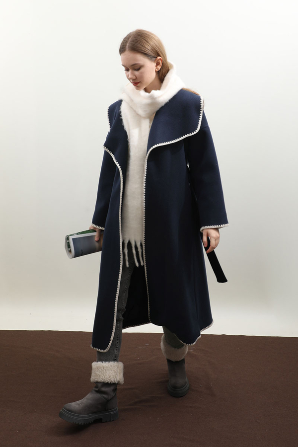 Uzun Çoban Kaban Lacivert - 3