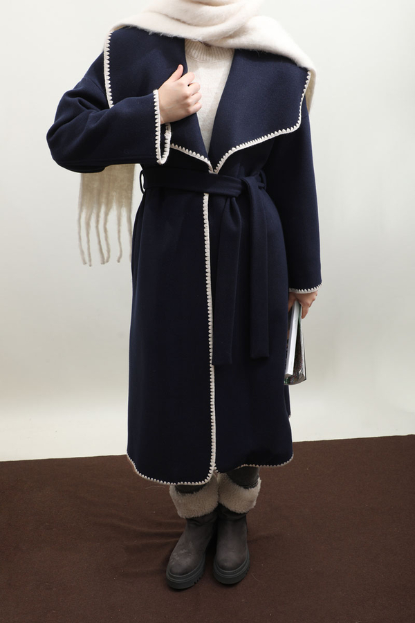 Uzun Çoban Kaban Lacivert - 4