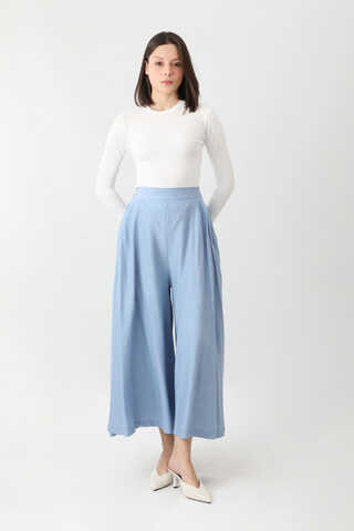 Uzun Kimono Takım Bebe Mavisi - 3