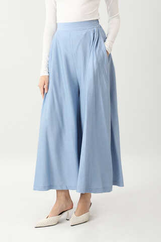 Uzun Kimono Takım Bebe Mavisi - 4